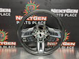 2015 FORD MUSTANG GT AUTO STEERING WHEEL W PADDLE SHIFTERS OEM #848