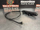 2006 CORVETTE C6 LH DRIVER DOOR LATCH RELEASE CABLE AND LEVER OEM #1194