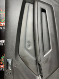 2011 FORD MUSTANG GT BLACK INTERIOR DOOR PANELS BLUE STITCH OEM #793