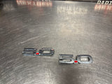 2019 FORD MUSTANG GT 5.0 FENDER EMBLEMS CHROME OEM #1362