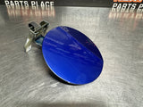 10-14 FORD MUSTANG FUEL DOOR GAS LID TANK COVER KONA BLUE OEM #1300