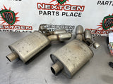 2015 CAMARO SS NPP BI MODE QUAD TIP DUAL EXHAUST MUFFLERS OEM #509