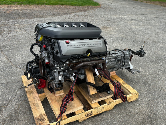 2014 FORD MUSTANG GT GEN 1 COYOTE 5.0 MT-82 2WD ENGINE TRANSMISSION PULLOUT #468