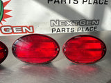 97 - 04 C5 CORVETTE REAR TAIL LIGHTS SET OF 4 OEM #285