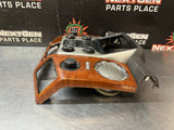 2015 FORD F350 RADIO BEZEL WOOD GRAIN DC34-2504302-C OEM #1246