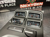2011 CAMARO SS CONSOLE SHIFTER TRIM BEZEL AUXILIARY GAUGES OEM 92247177 #982