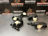 2015 FORD F350 CREW CAB SEAT BELTS SET FRONT AND REAR RH LH OEM #1236