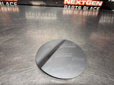 2021 FORD MUSTANG GT FUEL DOOR GAS LID TANK COVER SILVER OEM #1503