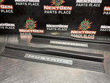 2013 FORD MUSTANG GT LH AND RH ILLUMINATED DOOR SILL TRIM SET OEM #1264