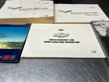 2008 C6 CORVETTE OWNERS MANUAL and DVDS OEM #1266