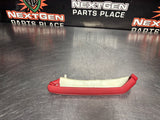 05 - 13 C6 CORVETTE DASH TRIM NEAR GLOVE BOX RED OEM #1080