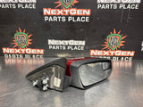 2014 FORD MUSTANG GT RH PASSENGER SIDE HEATED VIEW RED MIRROR OEM #1290