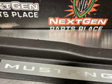 2011 FORD MUSTANG GT LH AND RH ILLUMINATED DOOR SILL TRIM SET OEM #1024