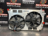 97-04 C5 DEWITTS HIGH PERFOMACE ALUMINUM RADIATOR AND FANS #1301