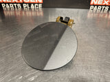 2013 FORD MUSTANG GT FUEL DOOR GAS LID TANK COVER MAGNETIC METALLIC GRAY #1177