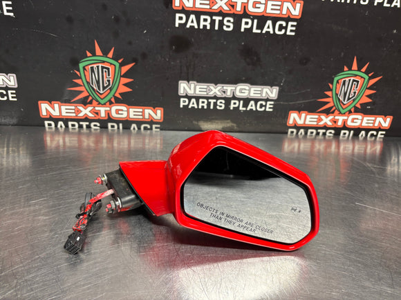2019 CAMARO SS RH PASSENGER SIDE VIEW MIRROR RED OEM 84561626 #1126