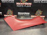 97-04 C5 CORVETTE RH SIDE SEAT BELT TRIM FIRETHORN RED OEM 10258546 #1425