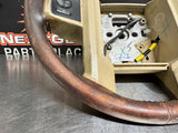 2008 FORD F250 KING RANCH STEERING WHEEL OEM #861