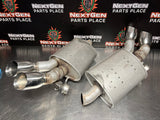 2011 CAMARO SS NPP BI MODE QUAD TIP DUAL EXHAUST MUFFLERS OEM #951