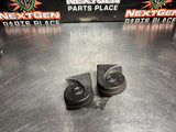 2013 FORD MUSTANG GT FACTORY DUAL HORNS WITH BRACKET OEM #1177