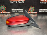 2011 FORD MUSTANG GT RH PASSENGER SIDE VIEW MIRROR BURGUNDY OEM #1231