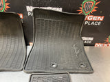 2013 MUSTANG GT ALL WEATHER RUBBER FLOOR MATS OEM #1271