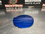 2017 FORD MUSTANG GT FUEL DOOR GAS LID TANK COVER BLUE OEM #1548