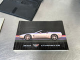 2001 C5 CORVETTE OWNERS MANUAL USED OEM #605