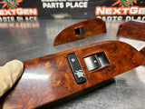 2011 GMC SIERRA 2500 CREW CAB WOOD FRONT AND REAR POWER WINDOW SWITCHES OEM 1200