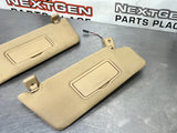 2012 FORD F150 KING RANCH SUN VISORS TAN OEM #461