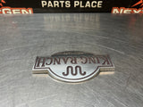 2015 FORD F250 KING RANCH TAILGATE EMBLEM OEM #1144