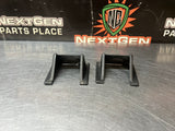 2007 FORD F250 F350 EXT CAB SEAT TRACK COVERS OEM #1296
