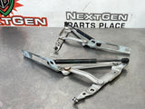 08-09 PONTIAC G8 TRUNK HINGES STRUTS ASSEMBLY MAVERICK SILVER METALLIC OEM #392