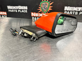2015 FORD MUSTANG GT RH PASSENGER SIDE VIEW MIRROR ORANGE OEM #688