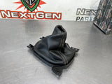 2010 CAMARO SS SHIFTER BOOT BLK W WHITE STITCH OEM #535