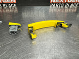 2010 CAMARO SS LEFT FRONT DRIVER EXTERIOR DOOR HANDLE RALLY YELLOW OEM #1006