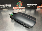 2016 MUSTANG GT/CS CENTER CONSOLE ARM REST LID RED STITCH LEATHER OEM #939