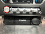 2016 FORD MUSTANG GT SHAKER 8” TOUCH RADIO FACE/CLIMATE CONTROL BEZEL OEM #939