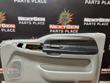 2004 FORD F250 FRONT RH PASSENGER DOOR PANEL GREY W/ CARBON FIBER OEM #944