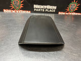 2010 CAMARO LEATHER CENTER CONSOLE LID W WHITE STITCH OEM #1184