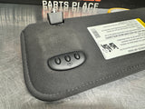 05-13 C6 CORVETTE LH DRIVER SIDE SUN VISOR W HOMELINK #1194