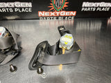 2005 C6 CORVETTE FRONT SEAT BELTS DRIVER / PASSENGER BLCK OEM #1030