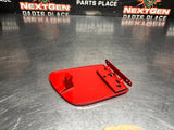 05-13 C6 CORVETTE FUEL GAS DOOR VICTORY RED 15872420 OEM #1255