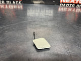 2011 CADILLAC CTS-V COUPE FRONT BUMPER TOW HOOK COVER WHITE DIAMOND OEM #1305