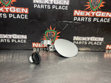 97-04 C5 CORVETTE FUEL DOOR GAS COVER ASSEMBLY SEBRING SILVER OEM #1530