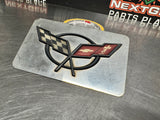 97- 04 C5 CORVETTE EXHAUST FILLER PLATE METAL OEM #781