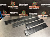 2005 FORD F250 CREW CAB FRONT & REAR DOOR SILL SCUFF PLATE PANELS OEM #929