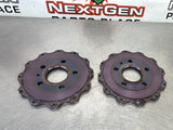 10-15 CAMARO Z/28 FRONT IRON GIRO FLOATING ROTOR DISCS #3553