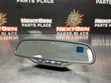 2008 SIERRA 1500 INTERIOR REAR VIEW MIRROR AUTO DIM/TEMP 15269045 #917