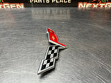 2008 C6 CORVETTE OEM FRONT BUMPER EMBLEM #1266
